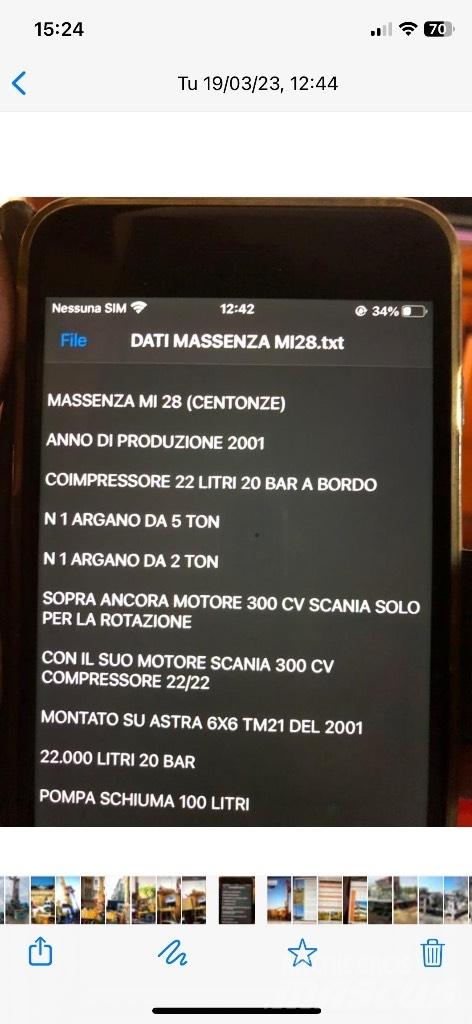 Massenza Mi 28 Vodné vrtné súpravy