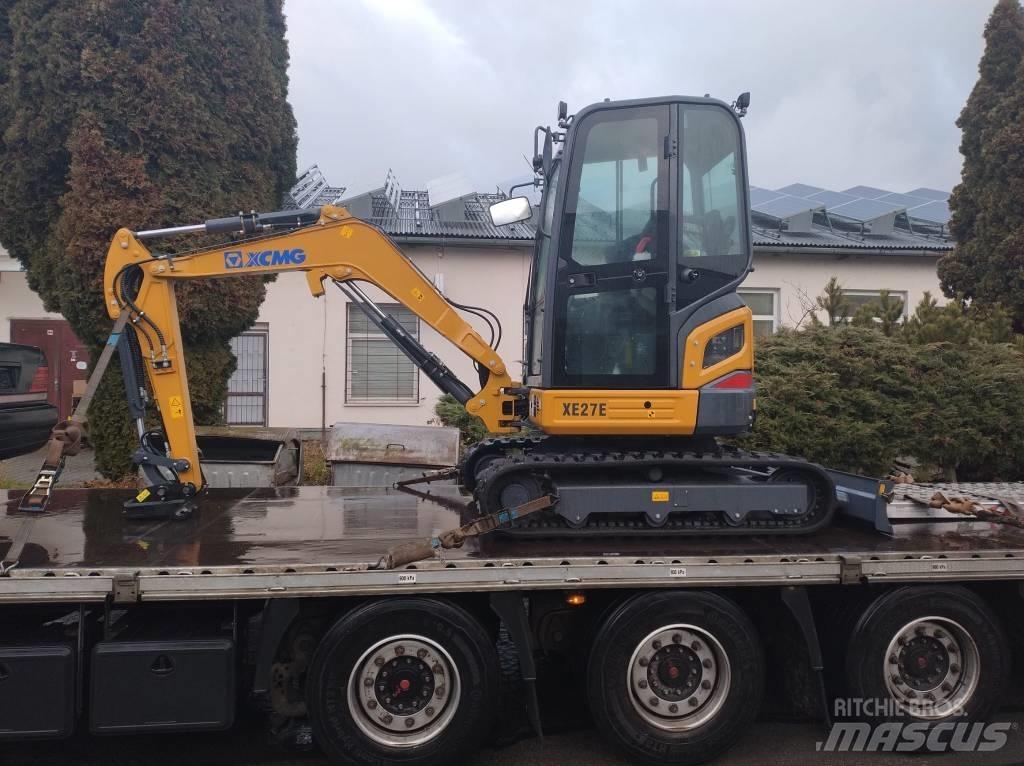 XCMG XE 27 E Mini rýpadlá < 7t