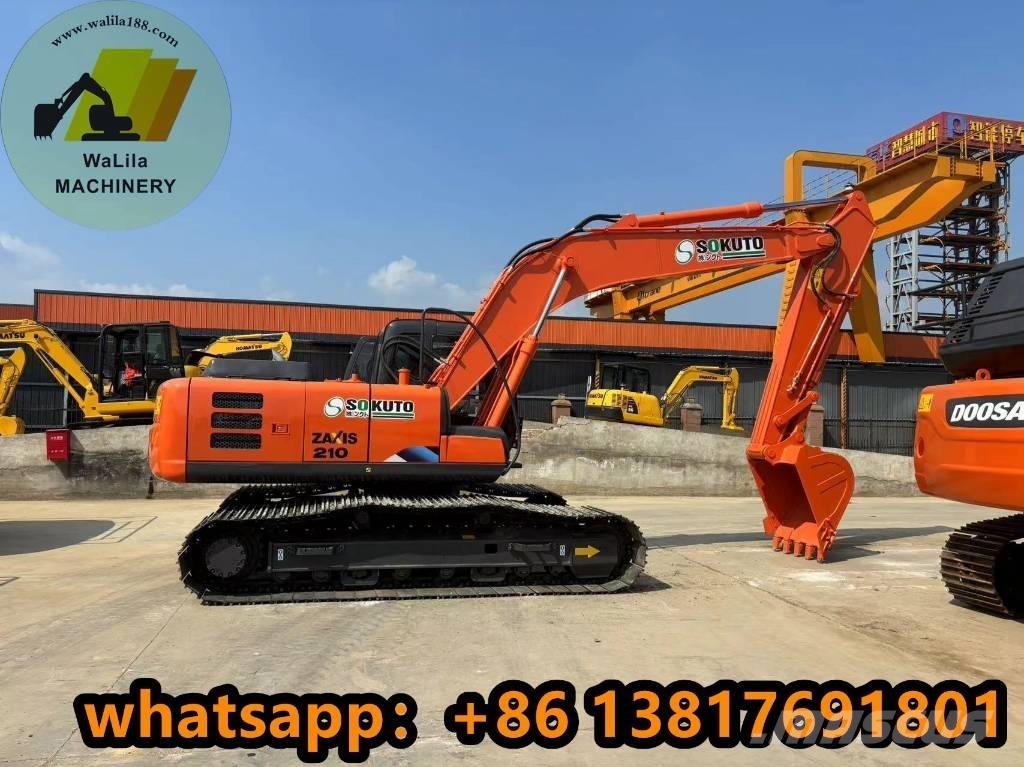 Hitachi ZX 210 Pásové rýpadlá