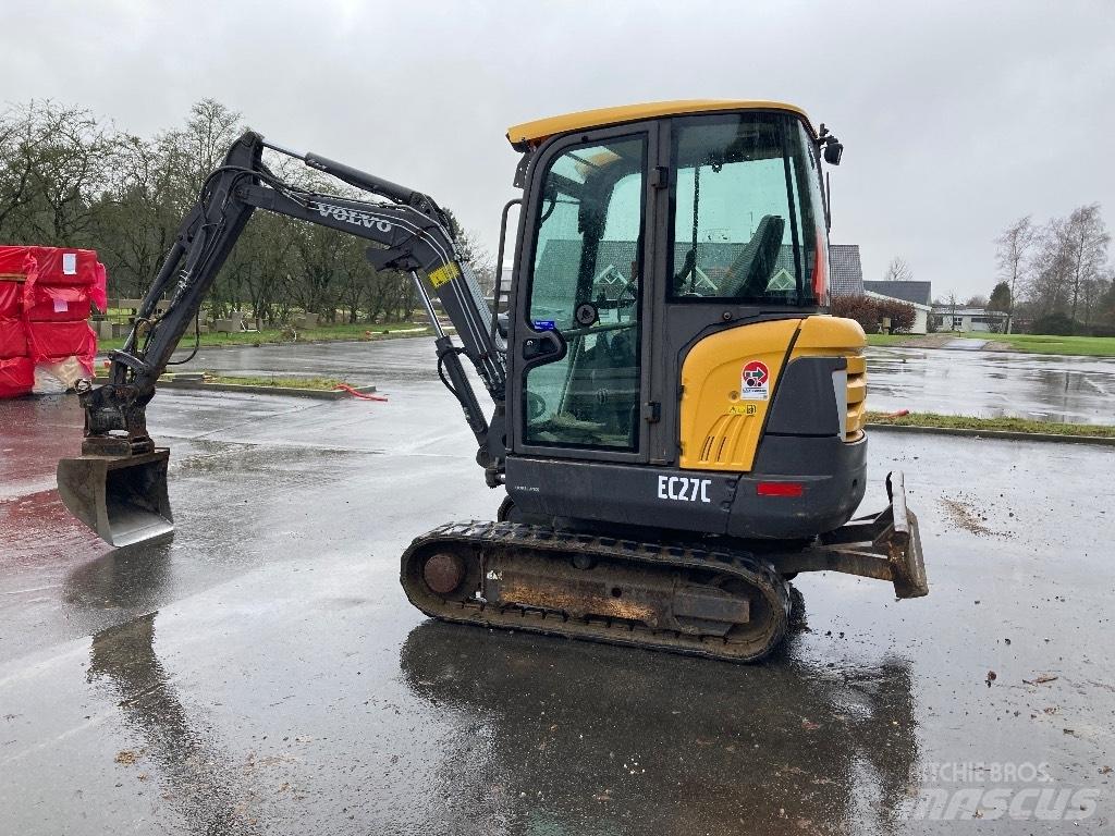Volvo Ec27 Mini rýpadlá < 7t