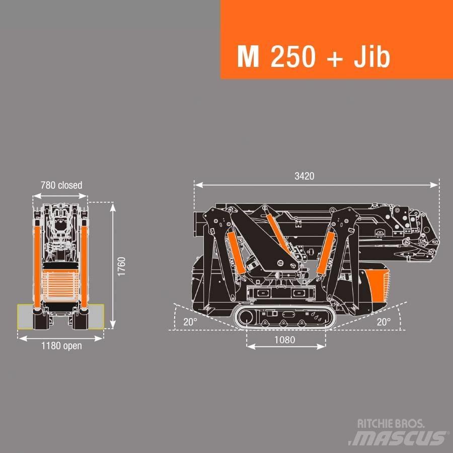 BG Lift M250 Minižeriavy