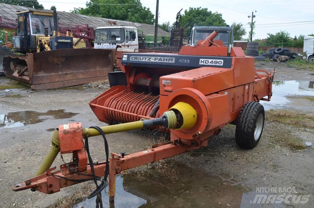 Deutz-Fahr HD490 Lisy na hranaté balíky