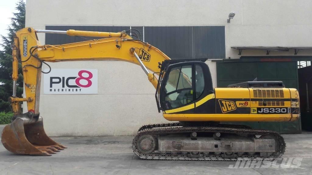JCB JS330ME Pásové rýpadlá