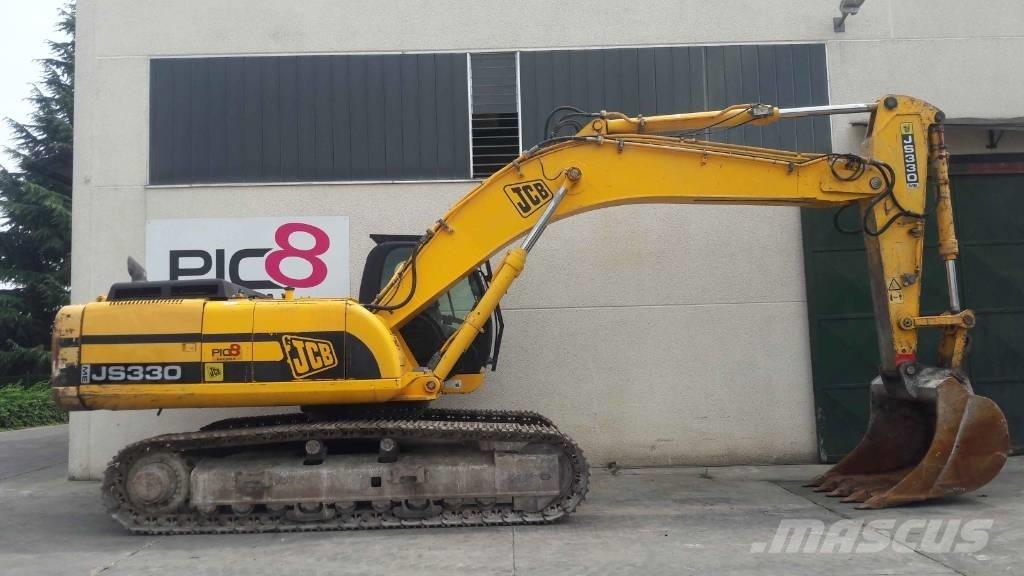 JCB JS330ME Pásové rýpadlá