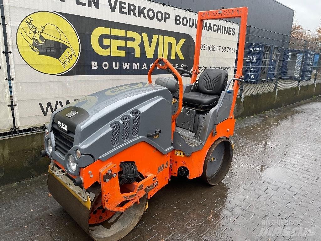 Hamm HD 8 VV Tandemové valce