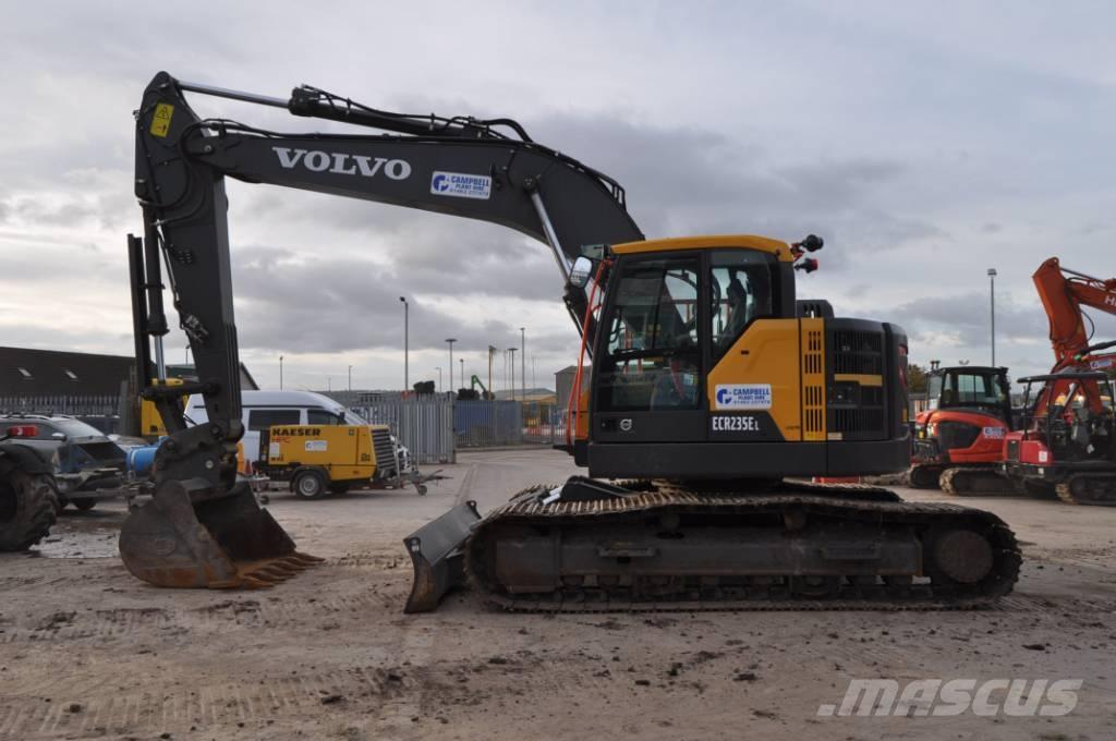 Volvo ECR 235 EL Pásové rýpadlá