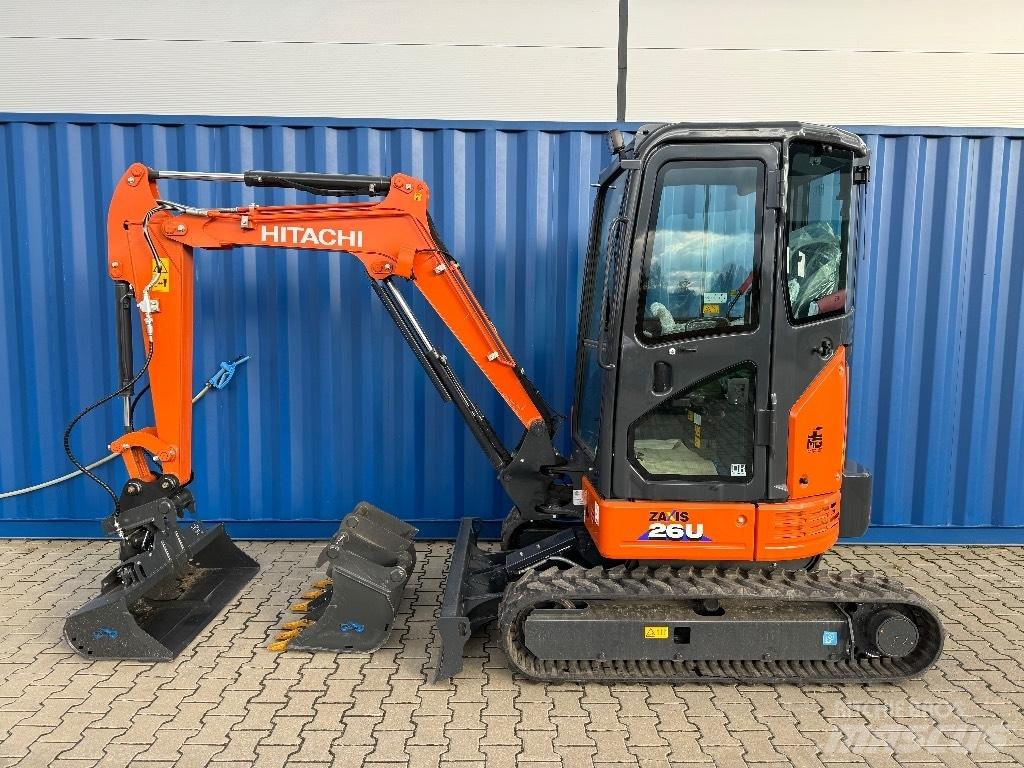 Hitachi ZX 26 U-6 Mini rýpadlá < 7t