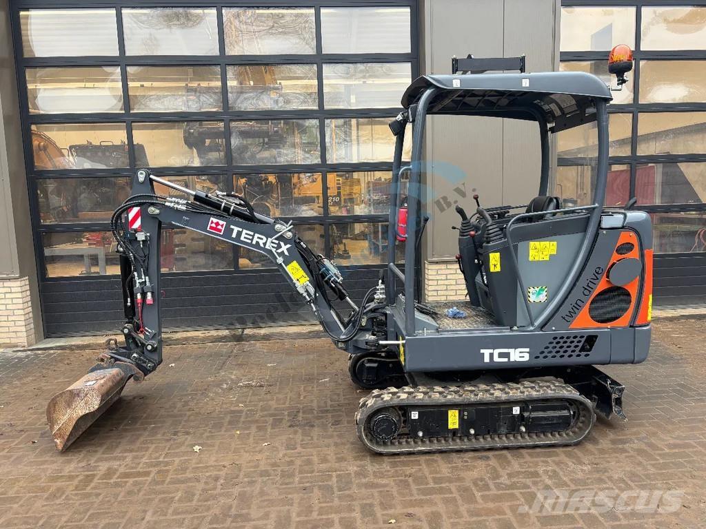 Terex TC16 Mini rýpadlá < 7t