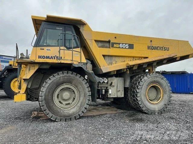 Komatsu HD 605-7EO Pevné dempry