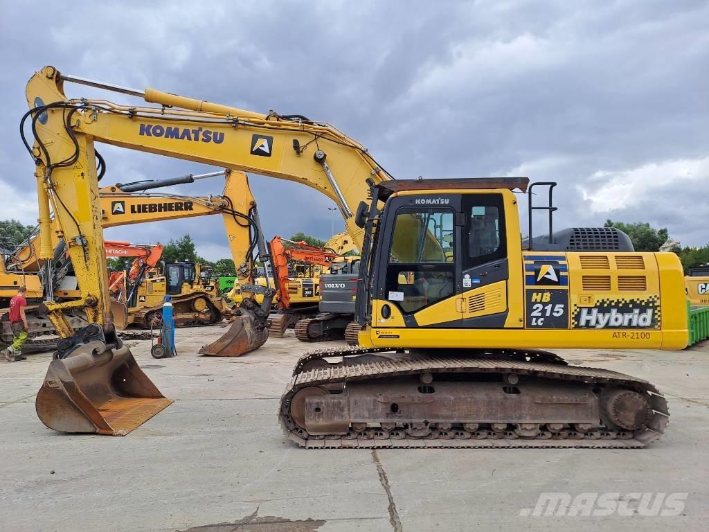 Komatsu HB215LC-2 Pásové rýpadlá