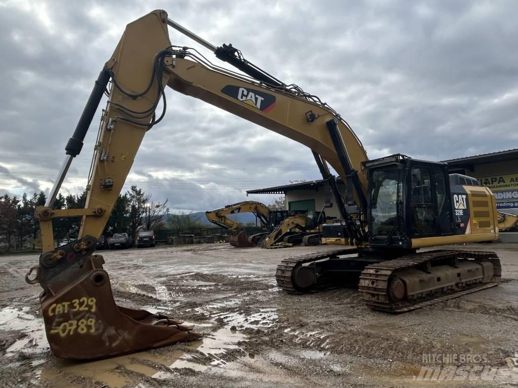 CAT 329 EL Pásové rýpadlá