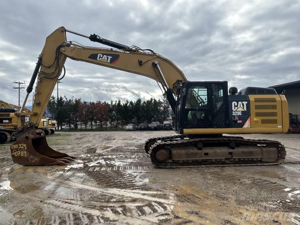CAT 329 EL Pásové rýpadlá