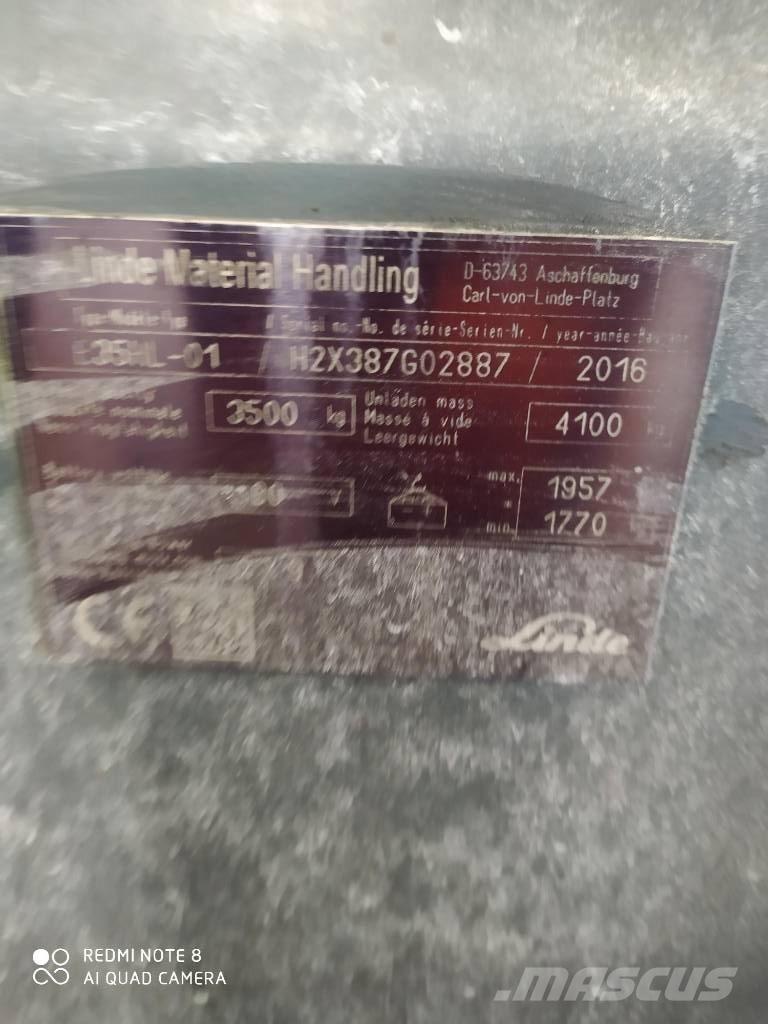 Linde E 35 HL Akumulátorové vozíky