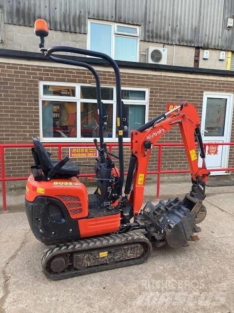 Kubota KX 008-3 Mini rýpadlá < 7t