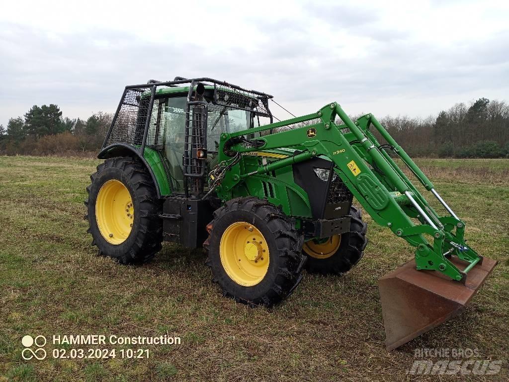 John Deere 6115M Lesné traktory