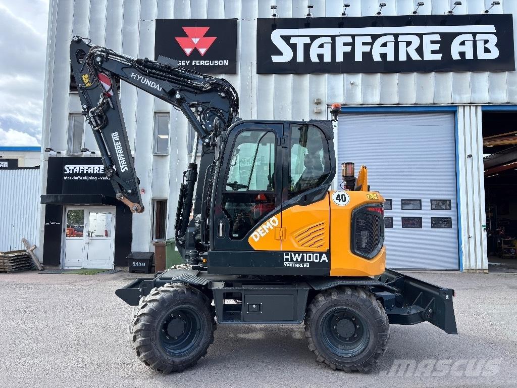 Hyundai HW100A Kolesové rýpadlá