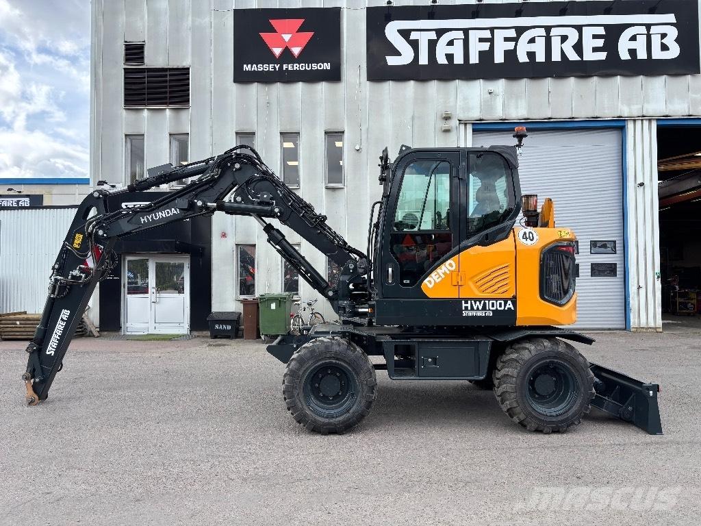 Hyundai HW100A Kolesové rýpadlá