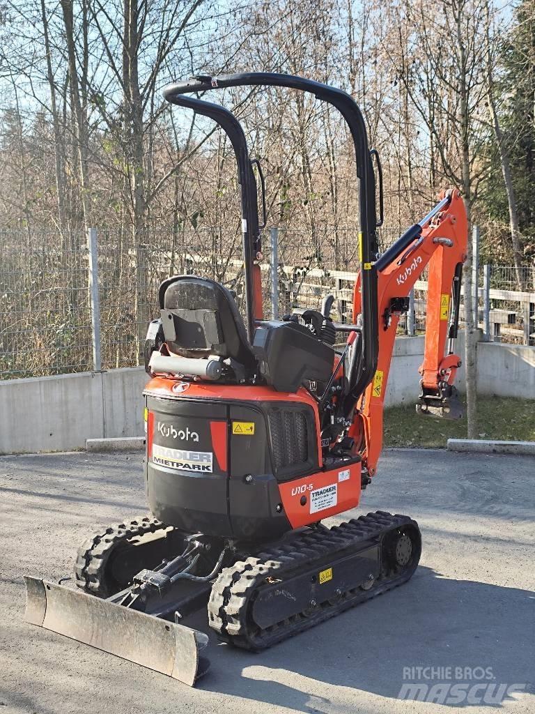Kubota U 10 Mini rýpadlá < 7t
