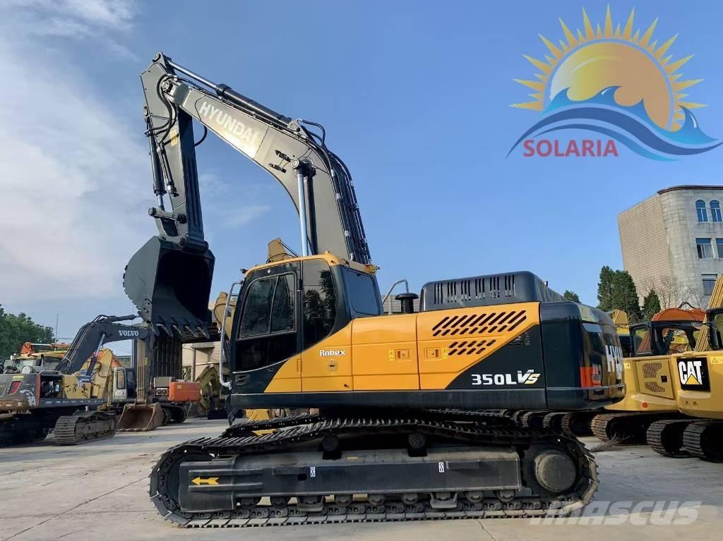 Hyundai R350LVS Pásové rýpadlá