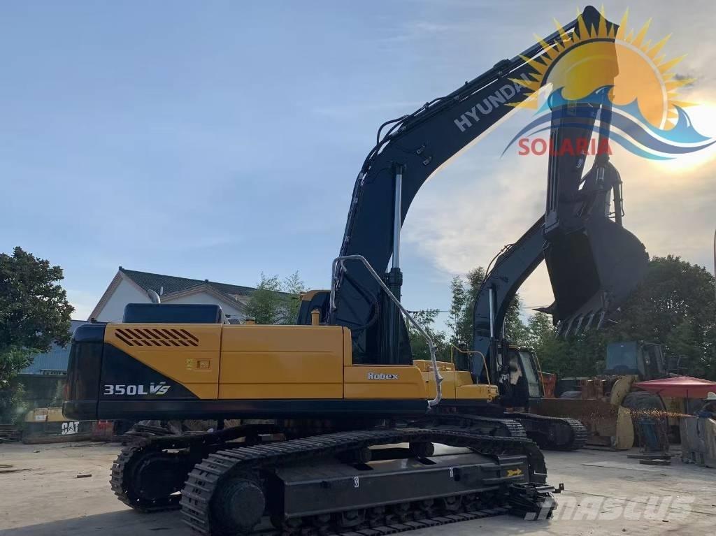 Hyundai R350LVS Pásové rýpadlá