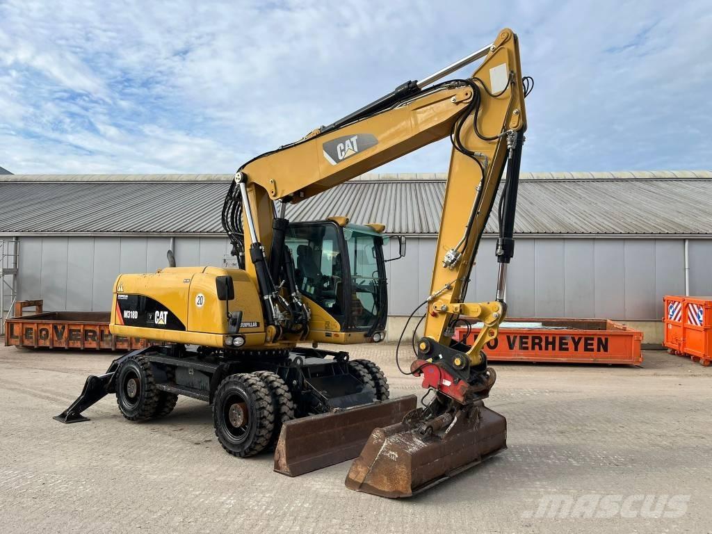 CAT M 318 D Kolesové rýpadlá