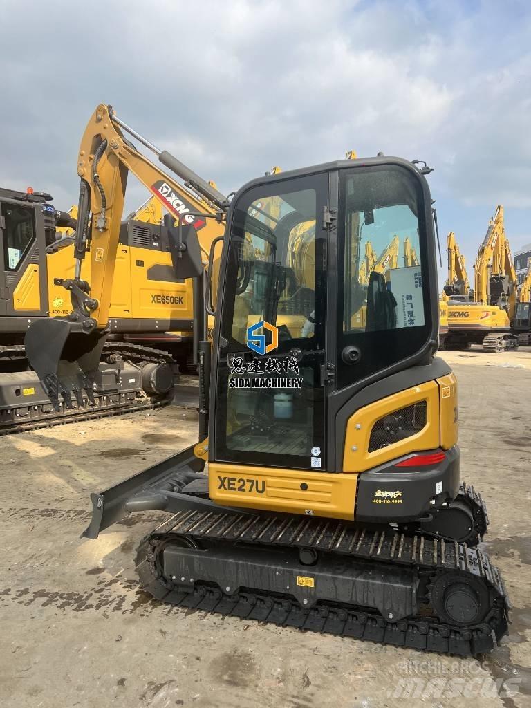 XCMG XE27U Mini rýpadlá < 7t