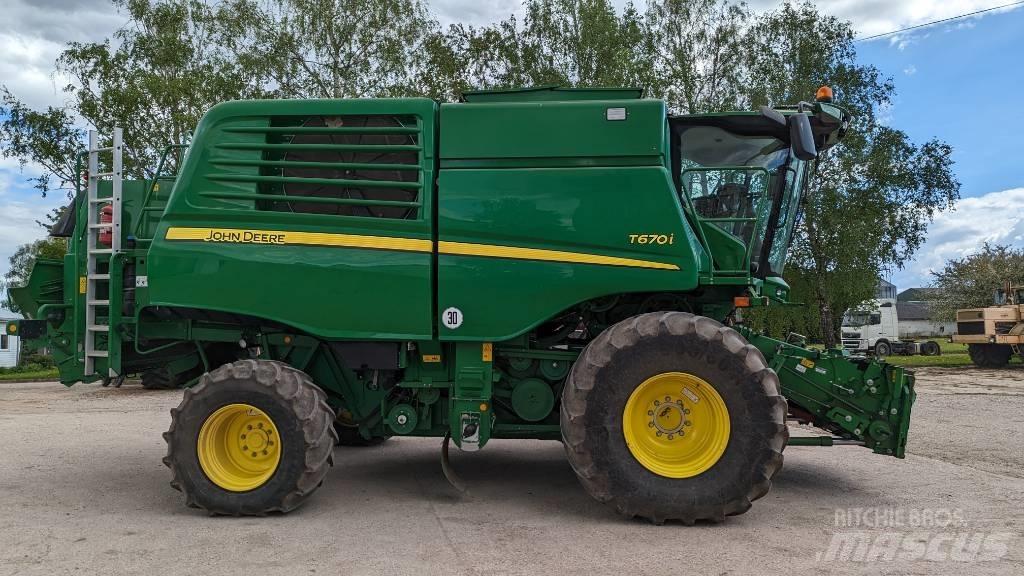 John Deere T 670 i Kombinované zberacie stroje