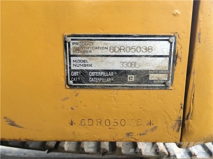 CAT 330 B L Pásové rýpadlá