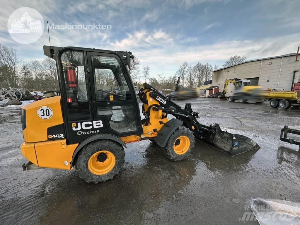 JCB 403 PLUS Kolesové nakladače