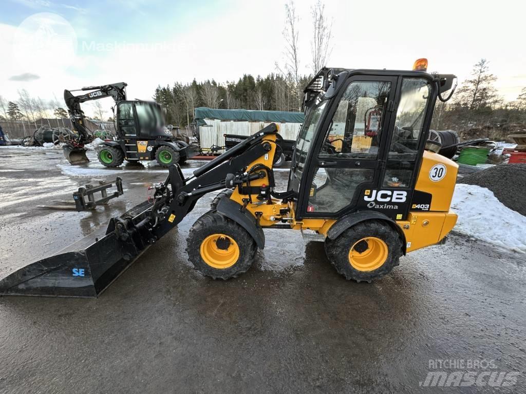 JCB 403 PLUS Kolesové nakladače