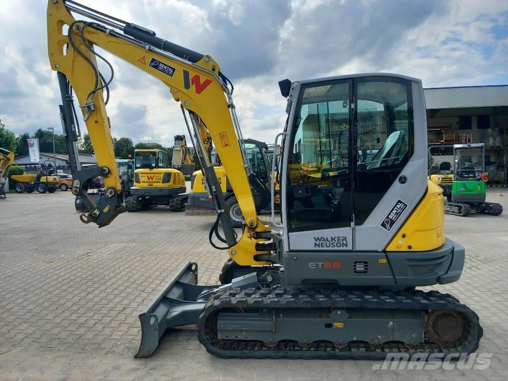 Wacker Neuson ET58 Pásové rýpadlá