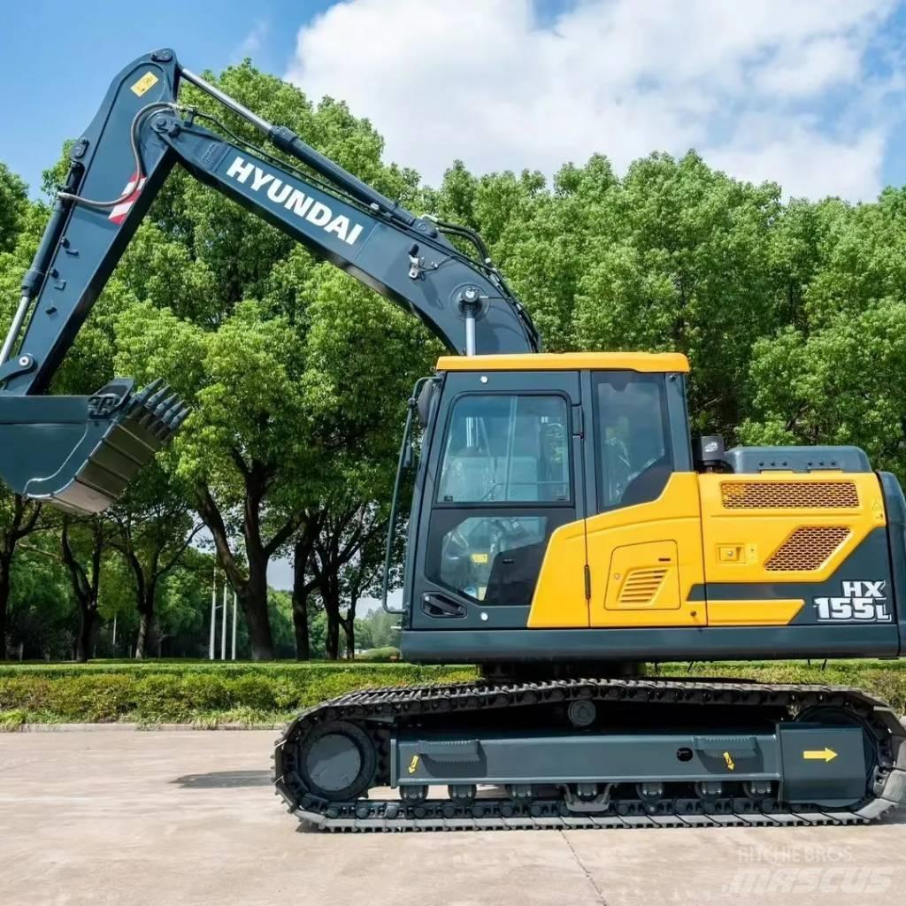 Hyundai HX 155 Pásové rýpadlá