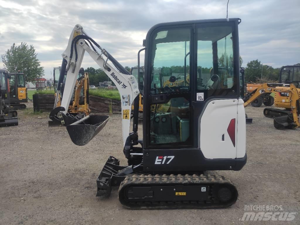 Bobcat E 17 Mini rýpadlá < 7t