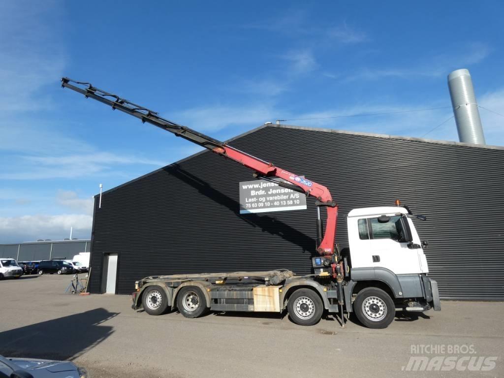 MAN TGS 35.460 Autožeriavy, hydraulické ruky