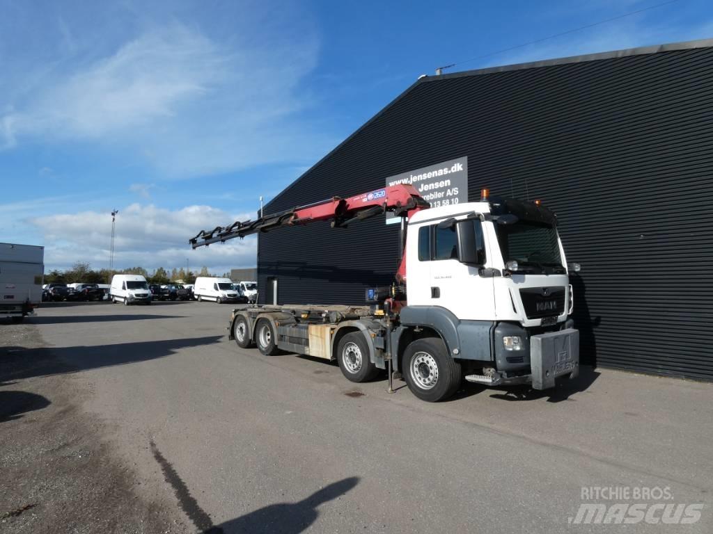 MAN TGS 35.460 Autožeriavy, hydraulické ruky
