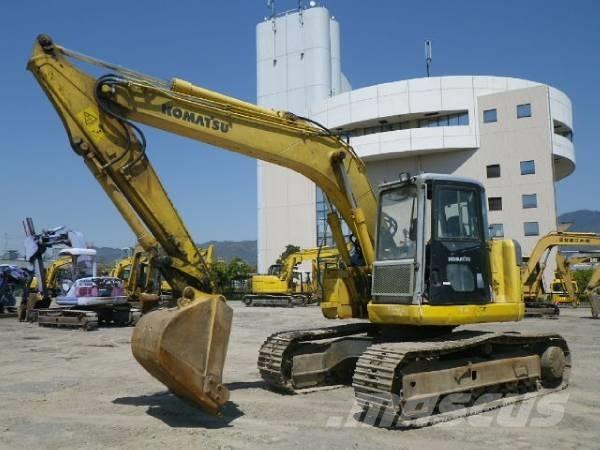 Komatsu PC158US-2 Pásové rýpadlá