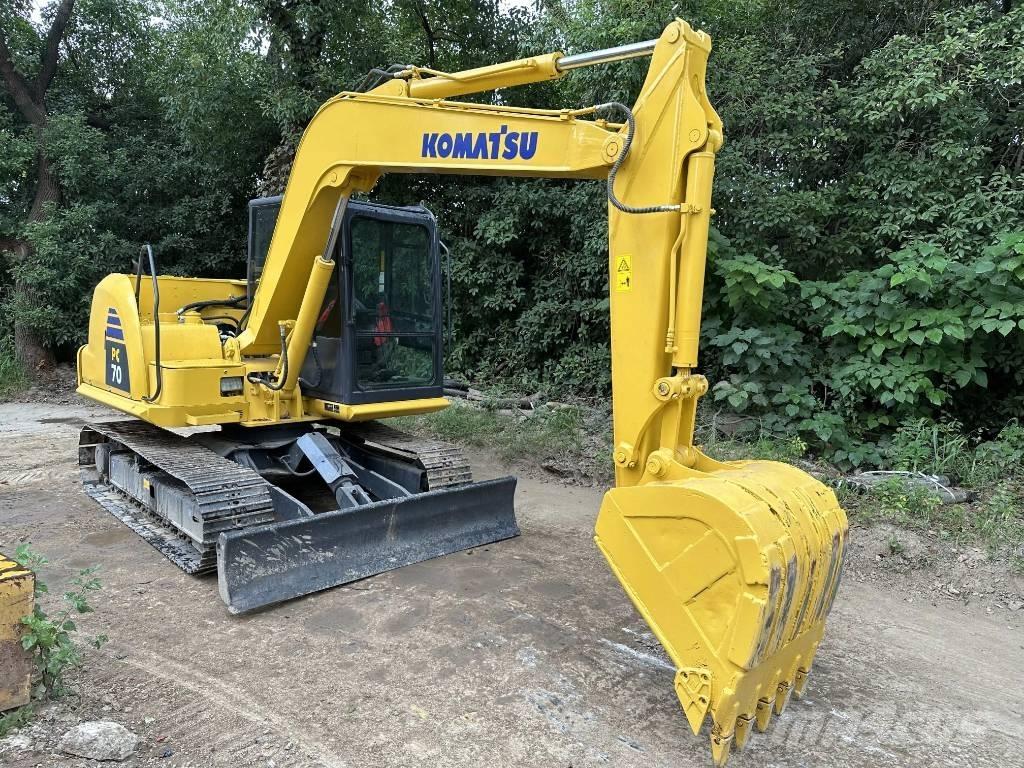 Komatsu PC70-8 Midi rýpadlá 7 t - 12 t