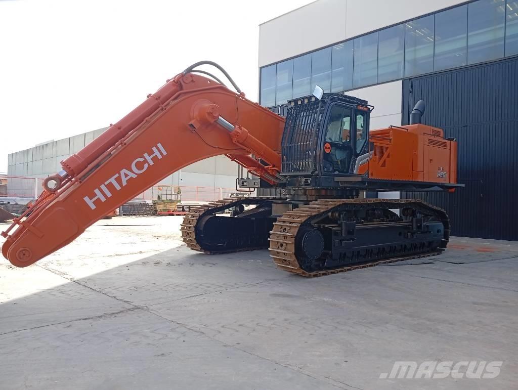 Hitachi ZX 890 LCH-7 Pásové rýpadlá