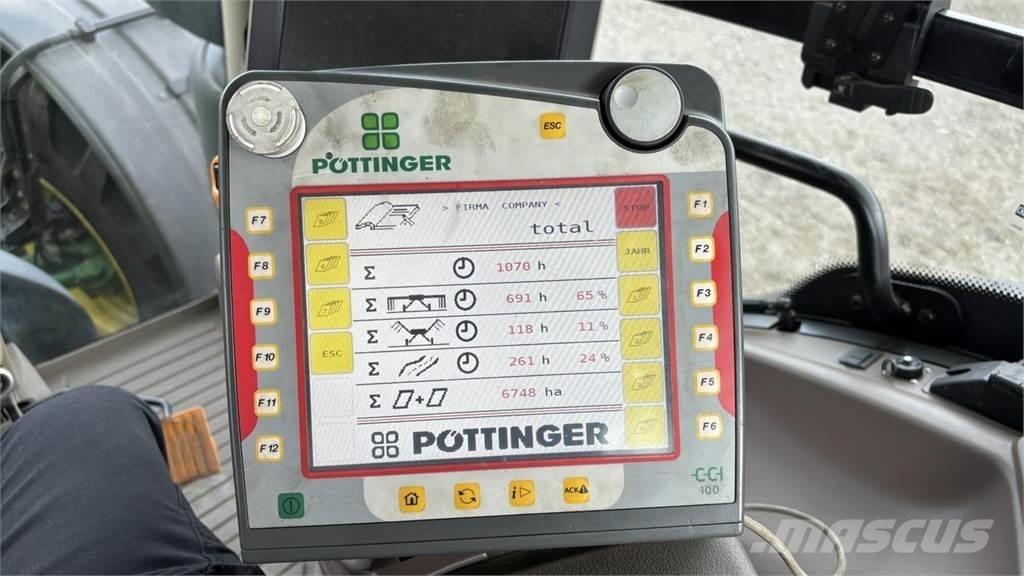 Pöttinger Top 1252 Riadkovacie žacie stroje