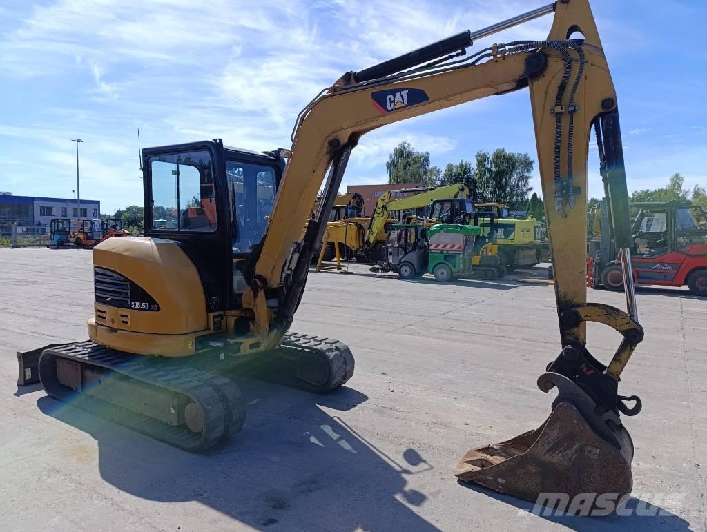CAT 305.5 Pásové rýpadlá