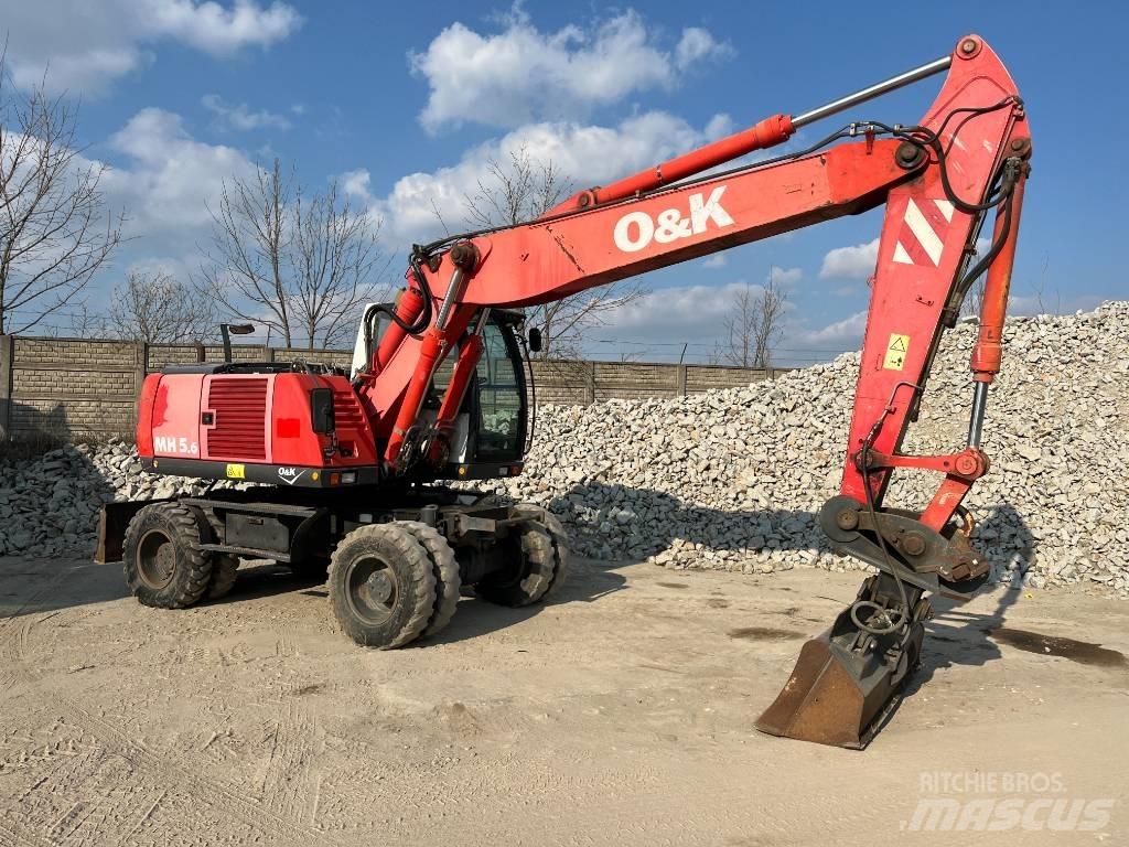 O&K MH 5.6 Kolesové rýpadlá