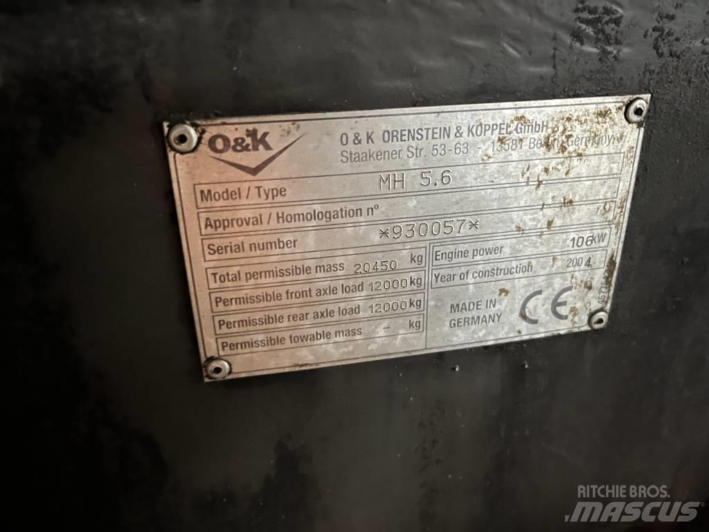 O&K MH 5.6 Kolesové rýpadlá