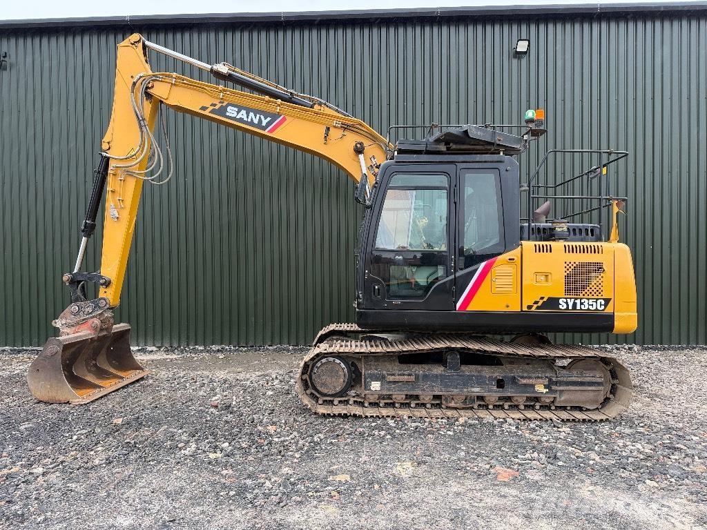 Sany SY 135 C Pásové rýpadlá