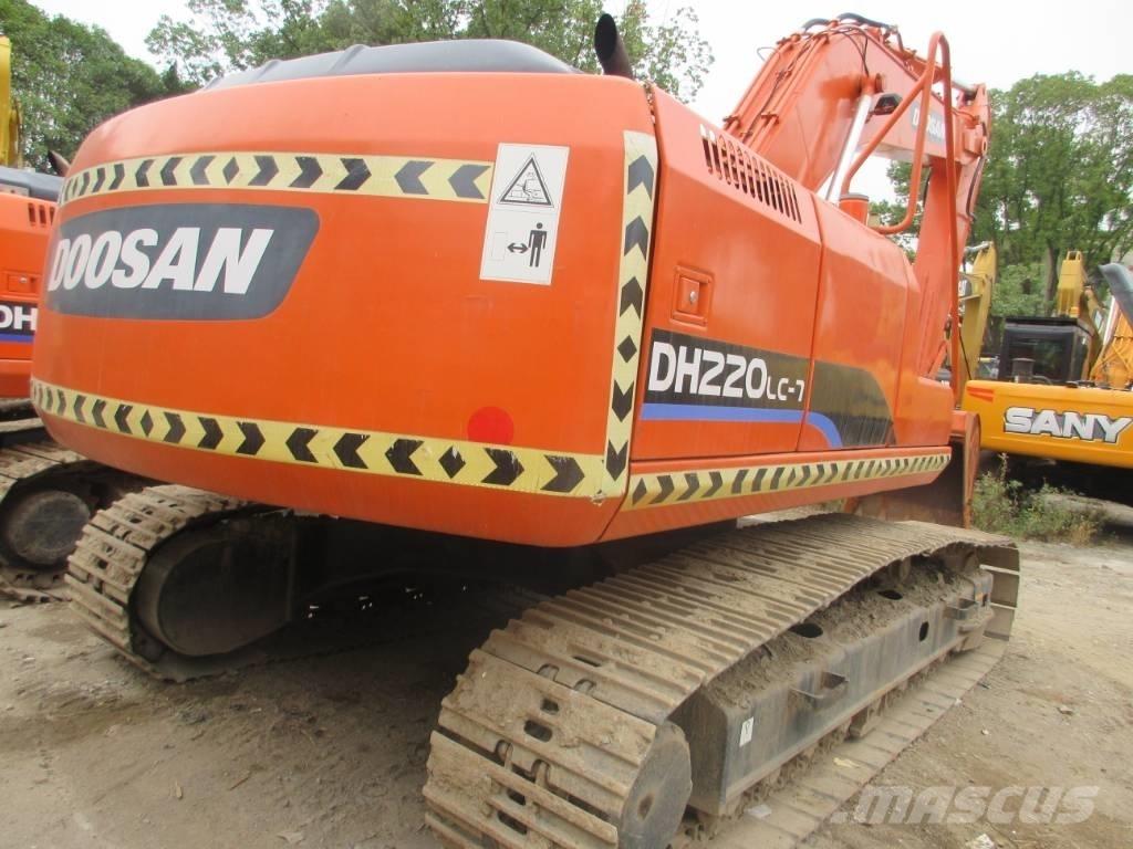 Doosan DH 220 LC-7 Pásové rýpadlá