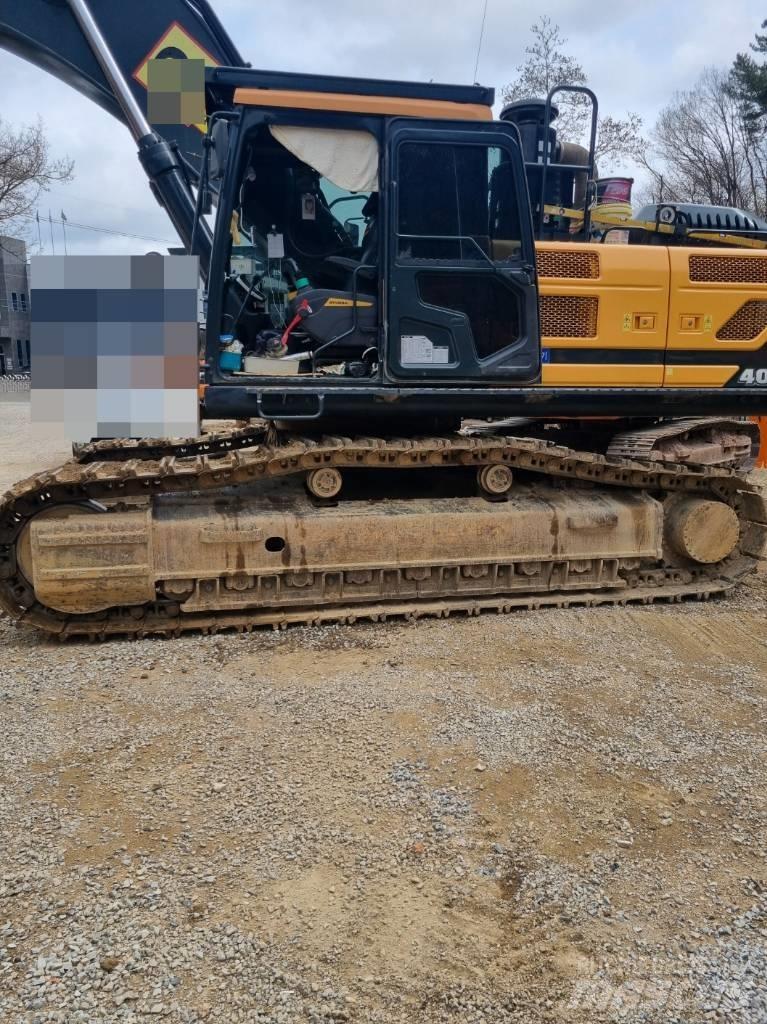 Hyundai HX400 Pásové rýpadlá