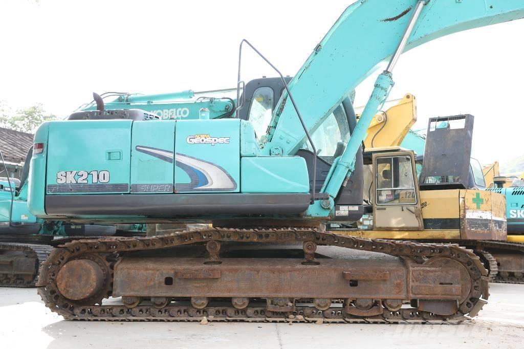 Kobelco SK 210-8 Pásové rýpadlá
