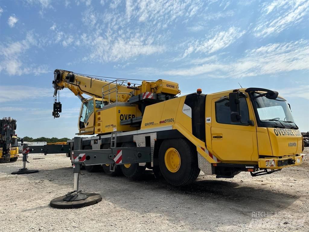 Grove GMK 5150 L Univerzálne terénne žeriavy
