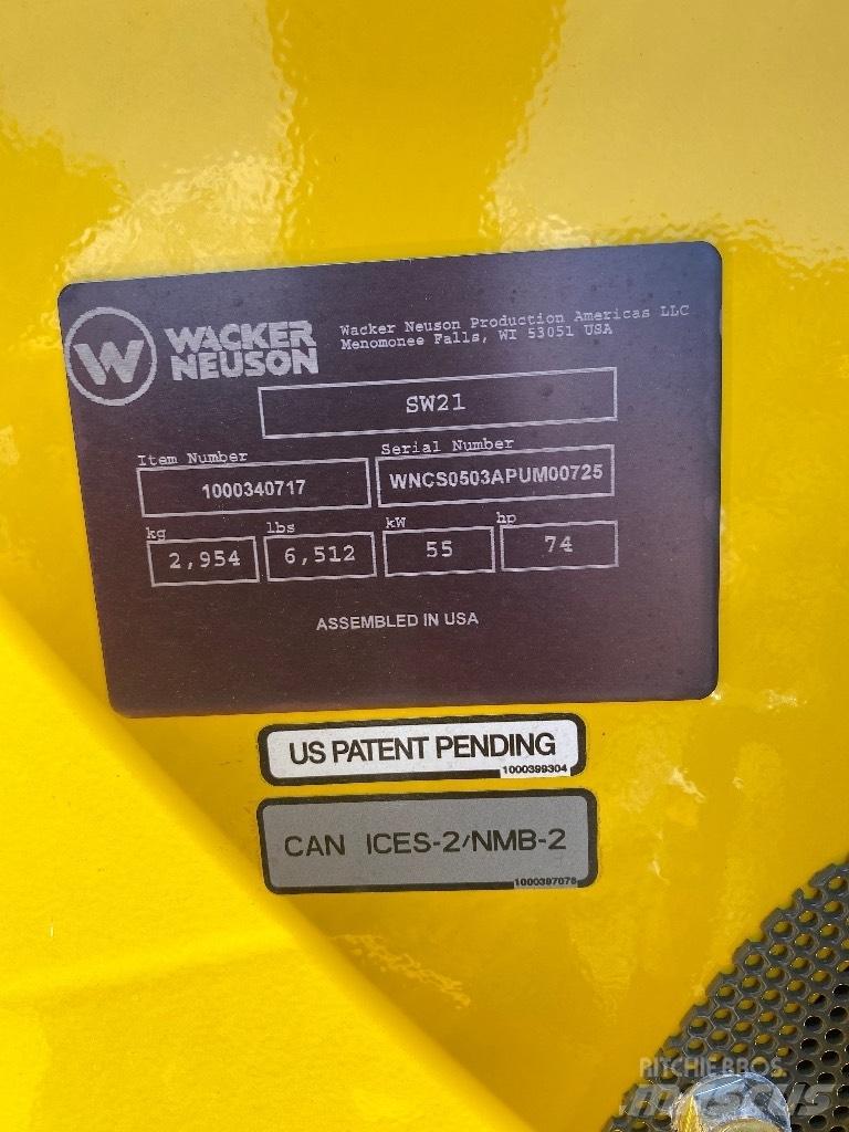 Wacker Neuson SW21 Šmykom riadené nakladače