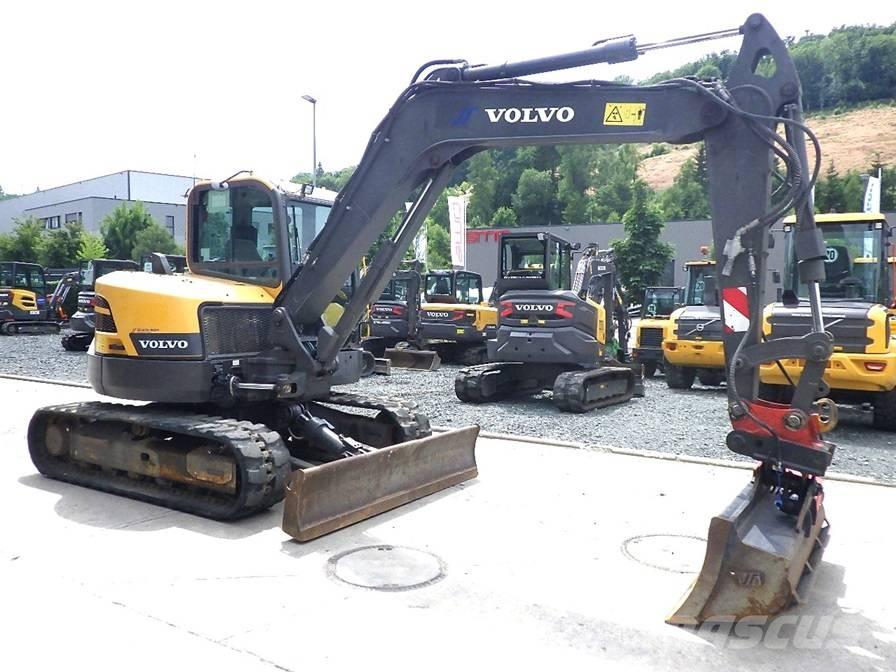 Volvo ECR 88 D Pásové rýpadlá