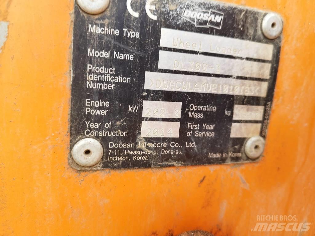 Doosan DL 300-3 Kolesové nakladače
